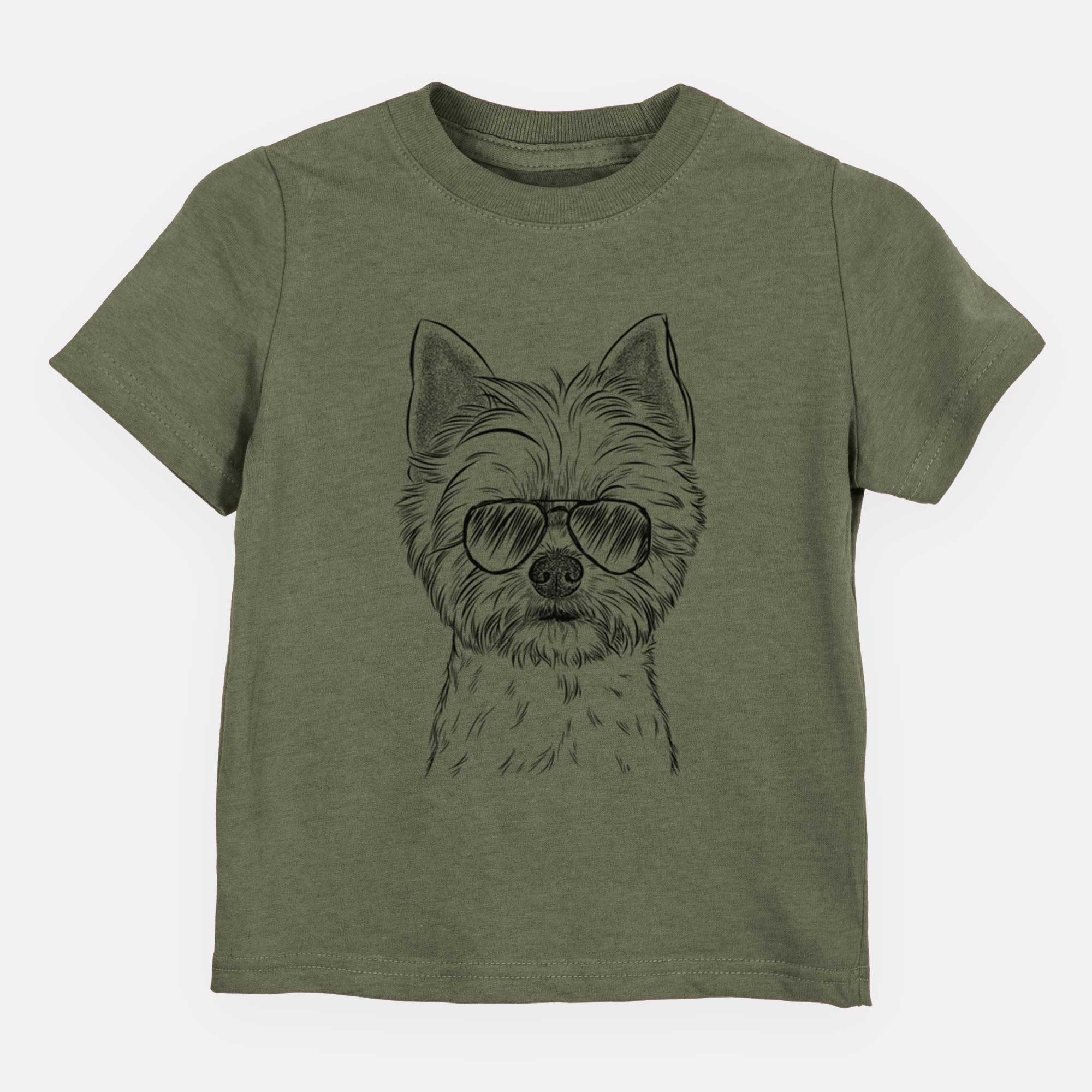 Aviator Chewy the Yorkshire Terrier - Kids/Youth/Toddler Shirt