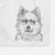 Chia the Samoyed Husky Mix Decorative Hand Towel