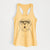 Chief the Boxer Bulldog Mix - Women's Racerback Tanktop