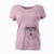 Aviator Chief the Boxer Bulldog Mix - Women's V-neck Shirt