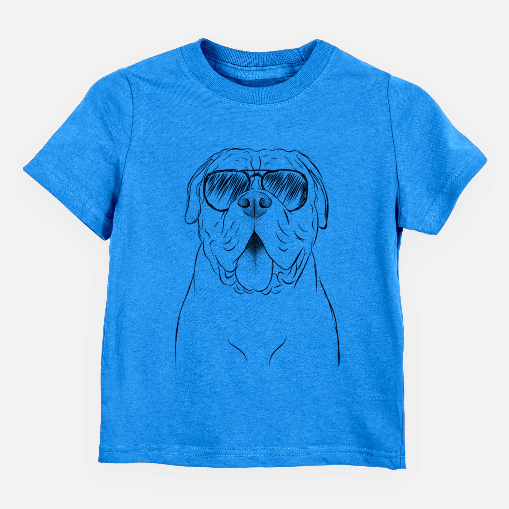 Aviator Chief the Boxer Bulldog Mix - Kids/Youth/Toddler Shirt