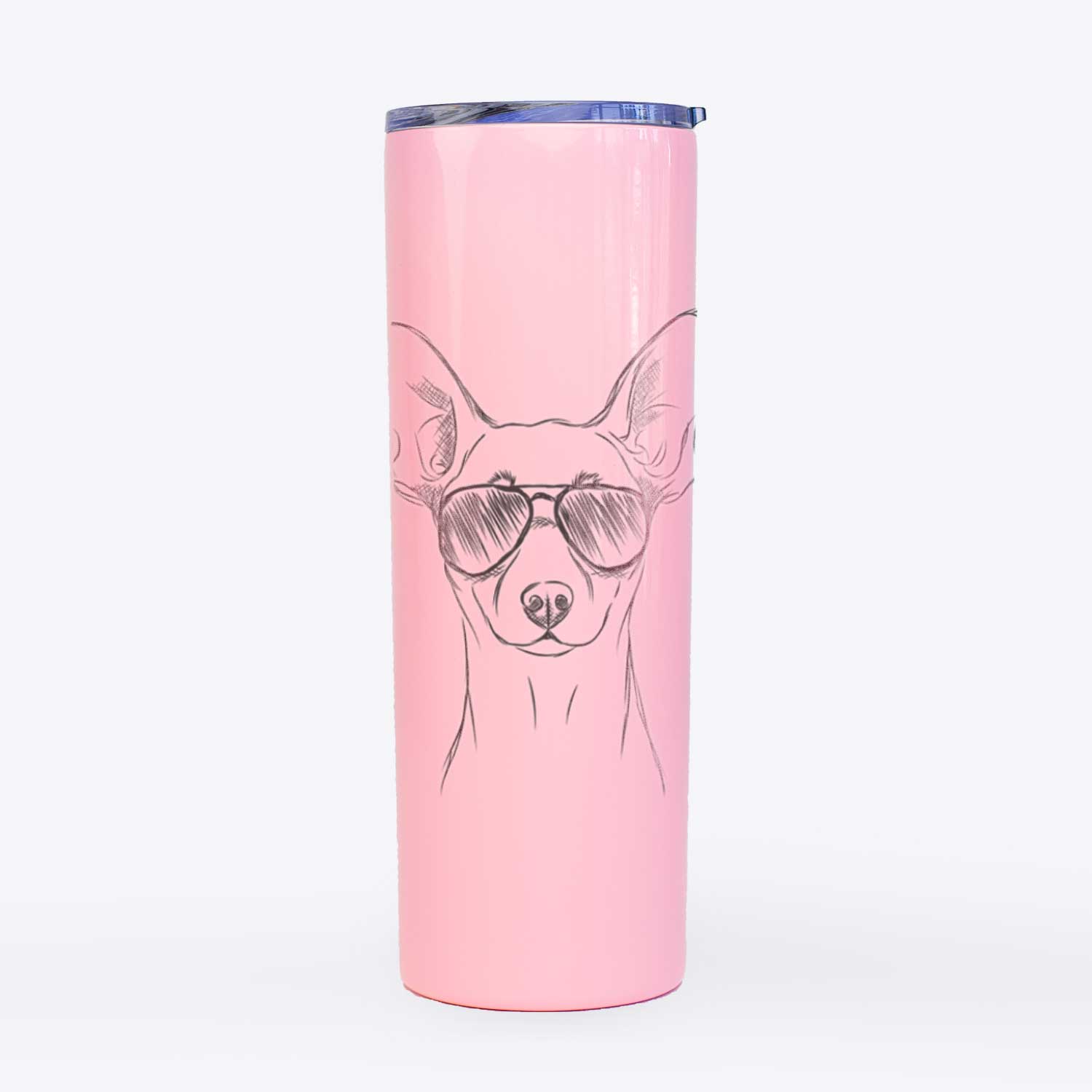 Chillie the Mini Pinscher - 20oz Skinny Tumbler