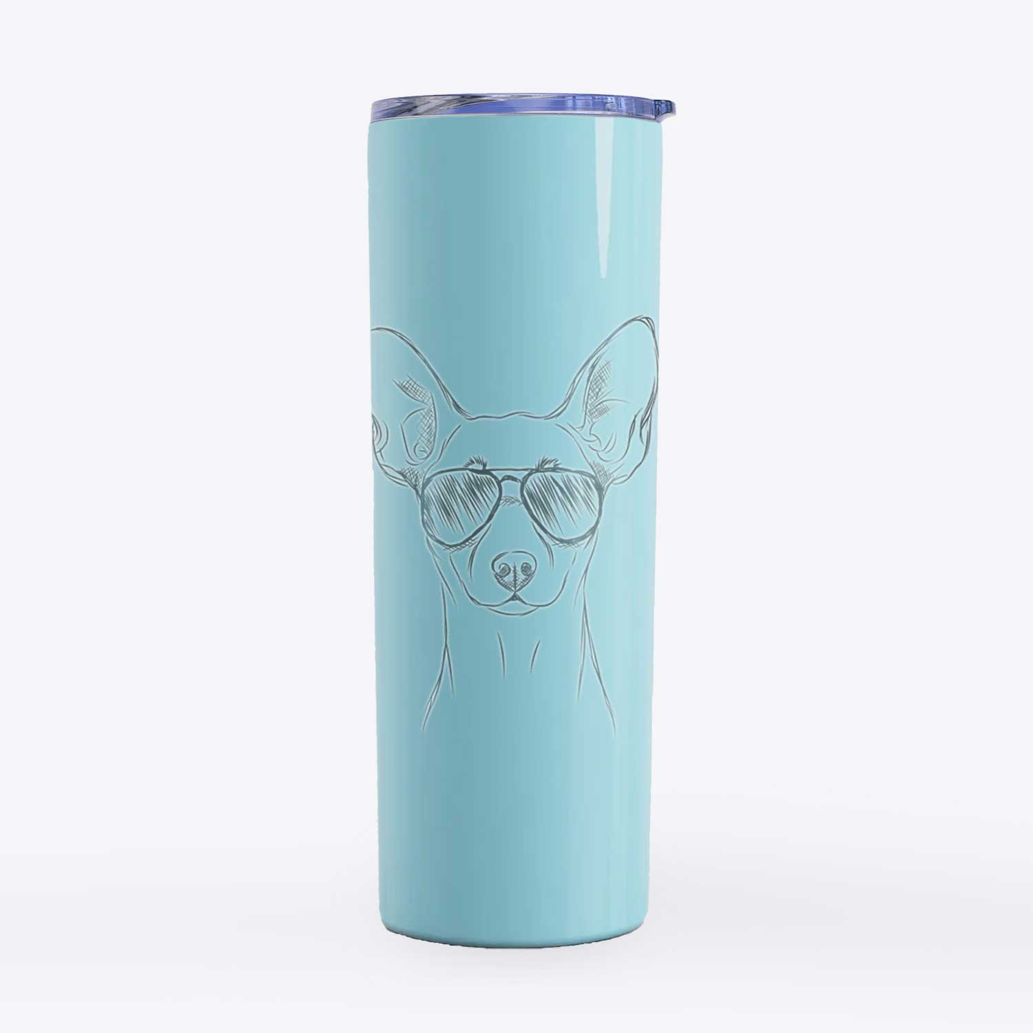 Chillie the Mini Pinscher - 20oz Skinny Tumbler