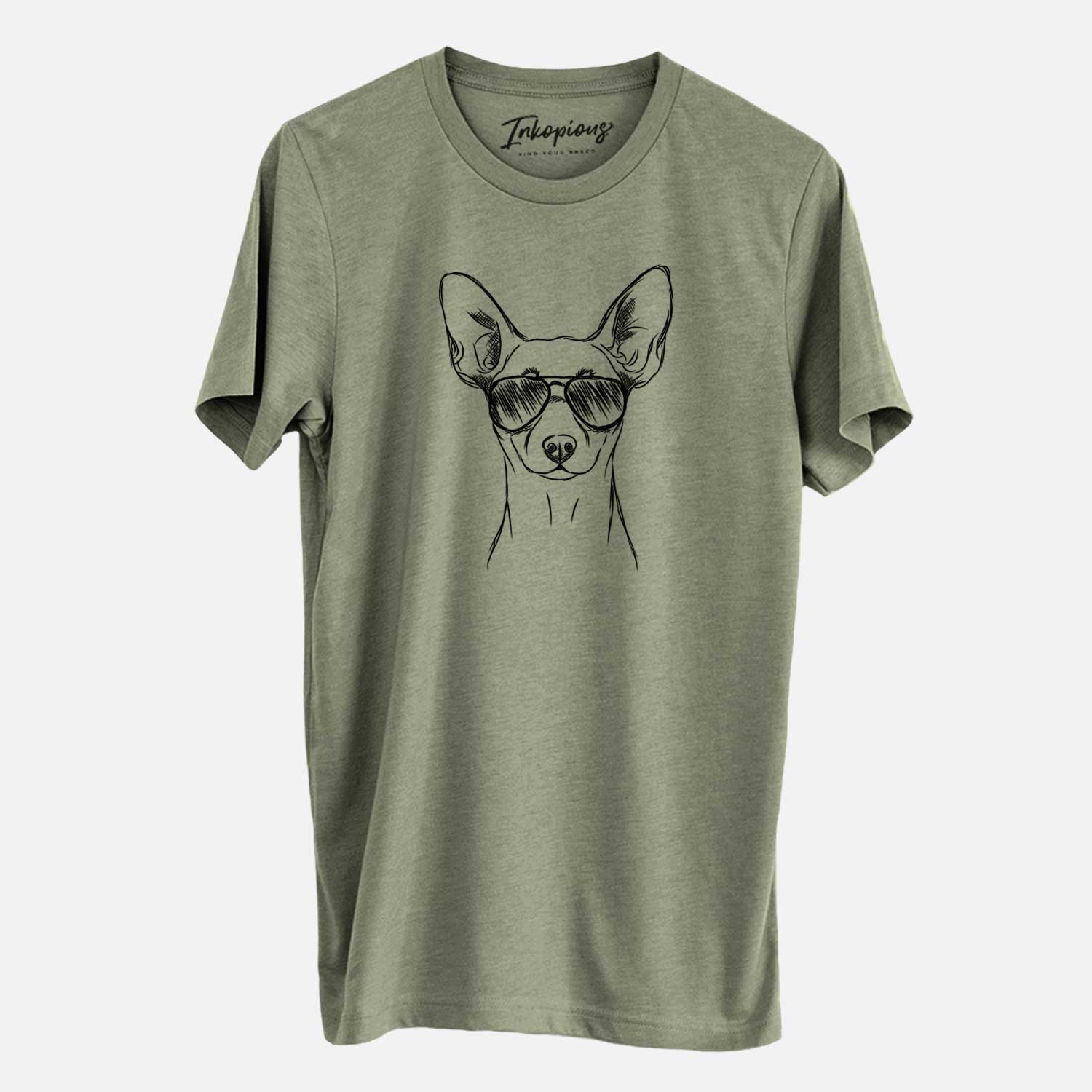 Aviator Chillie the Mini Pinscher - Unisex Crewneck