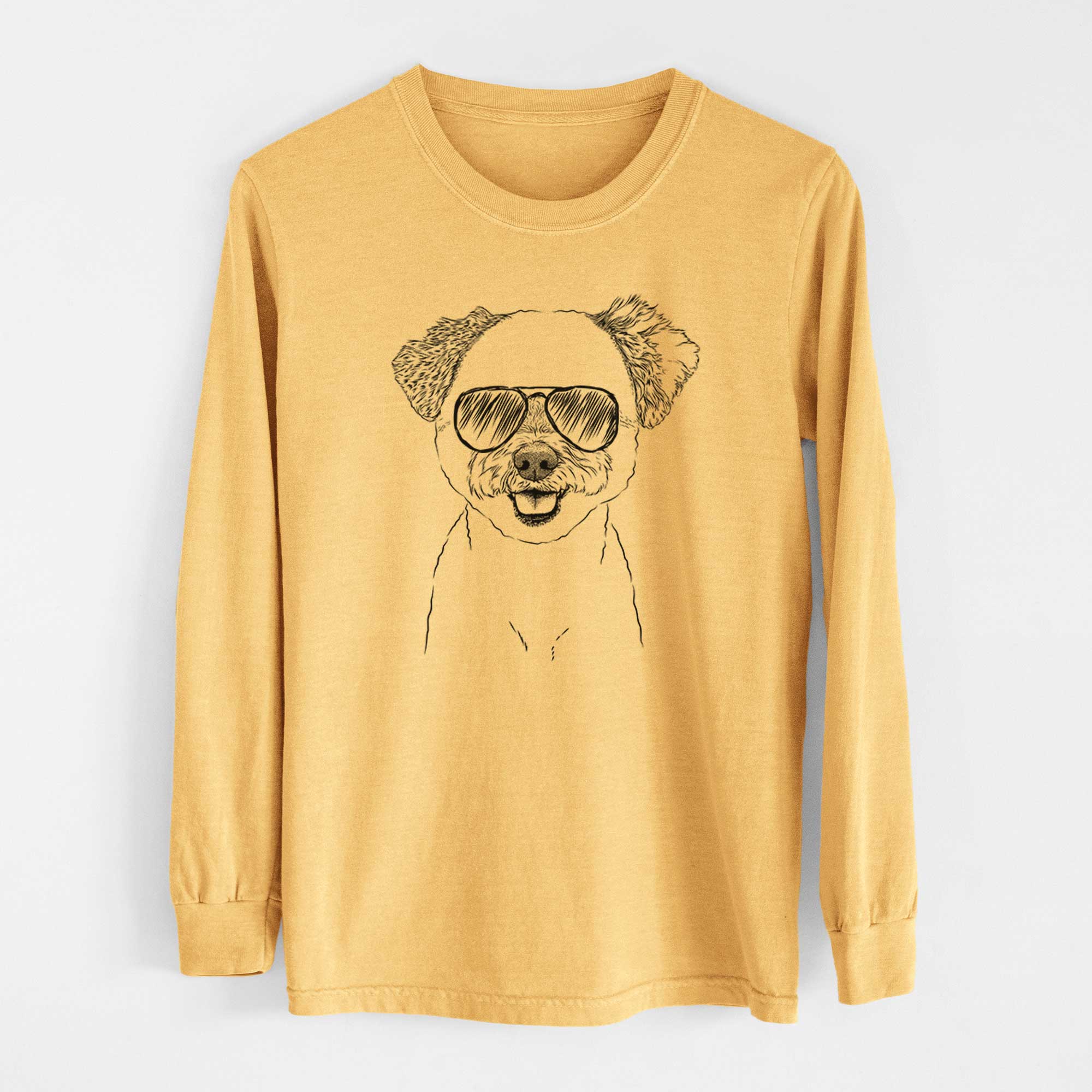 Aviators Chippy the Mixed Breed - Heavyweight 100% Cotton Long Sleeve