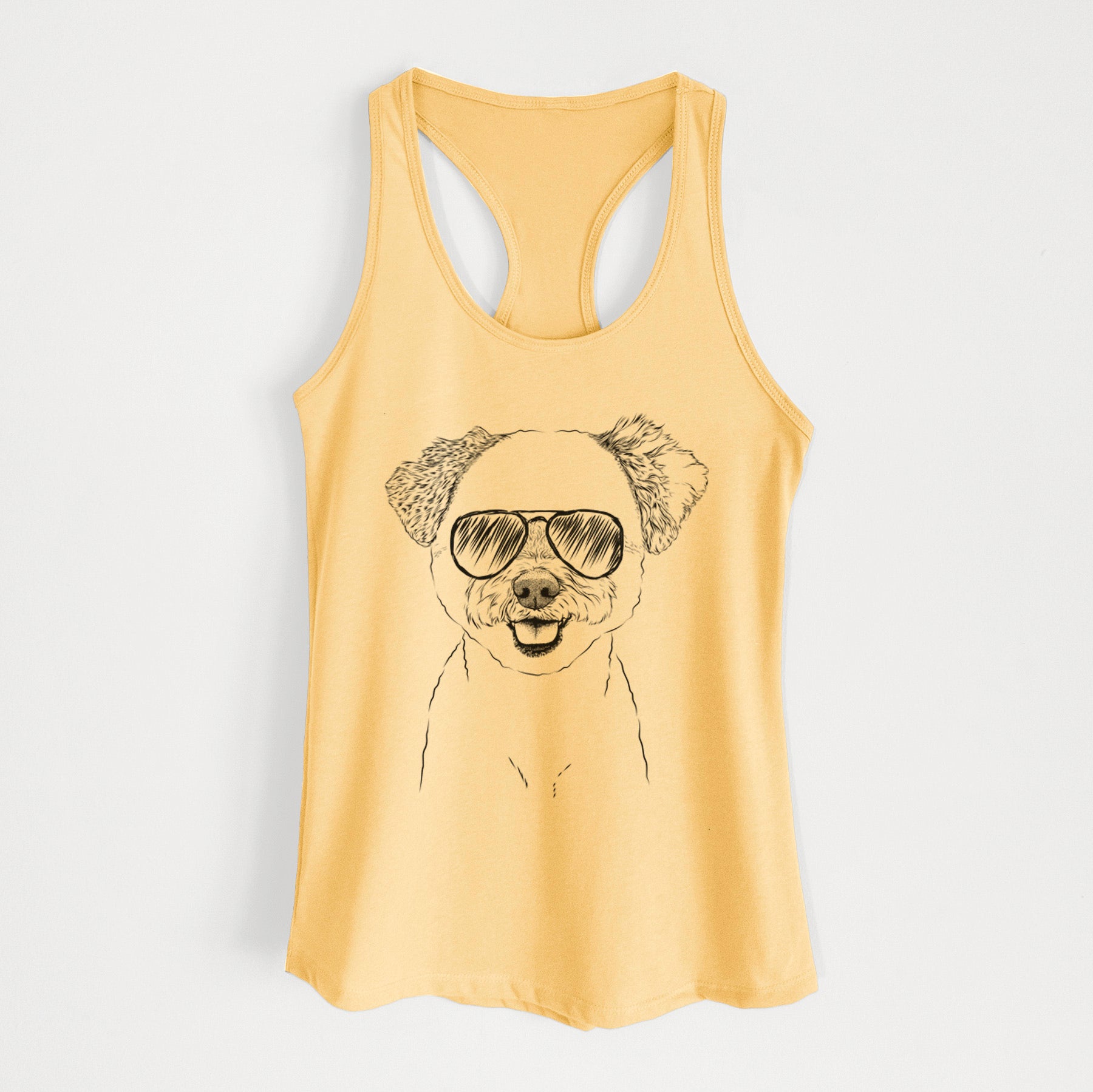 Chippy the Mixed Breed - Women's Racerback Tanktop