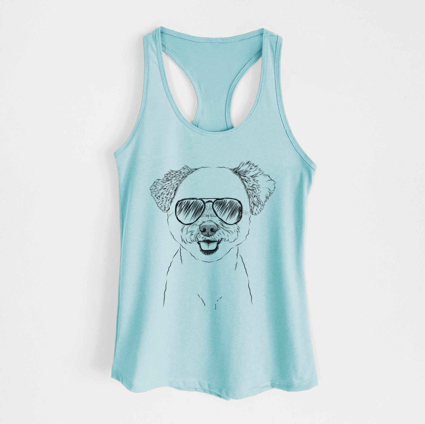 Chippy the Mixed Breed - Women's Racerback Tanktop