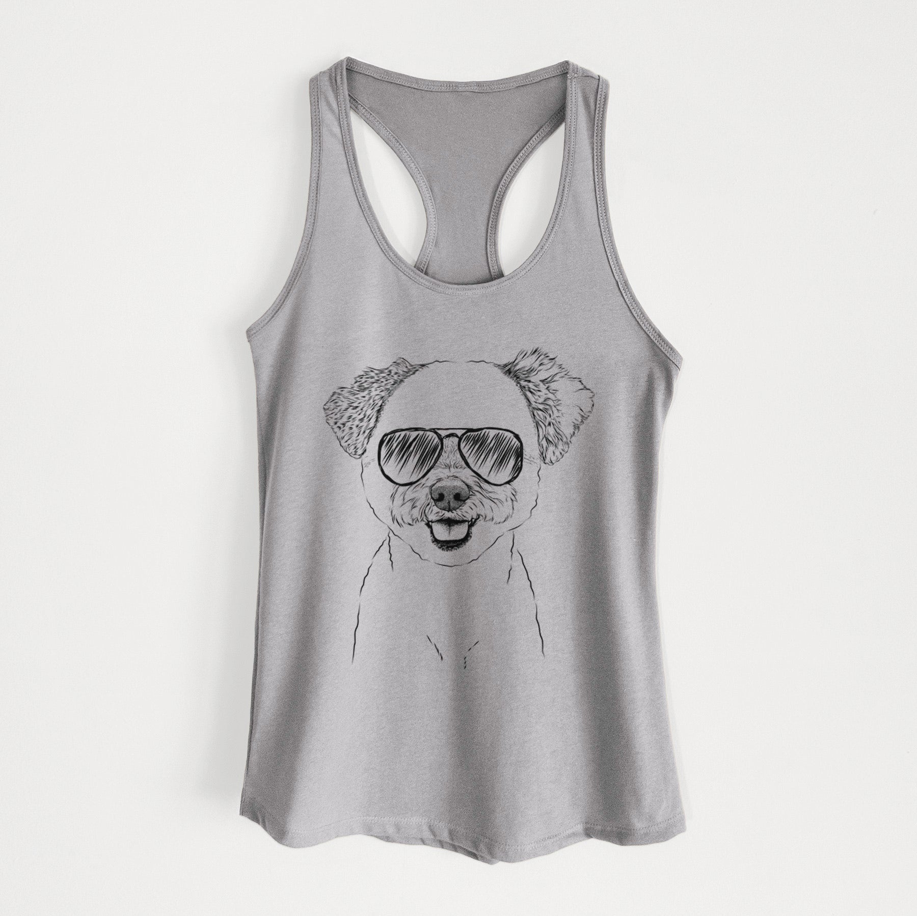 Chippy the Mixed Breed - Women's Racerback Tanktop