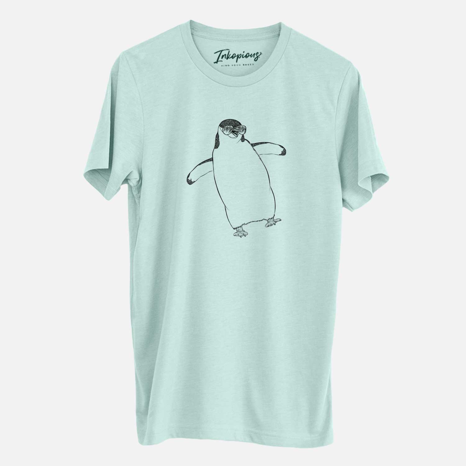 Aviator Chive the Chinstrap Penguin - Unisex Crewneck