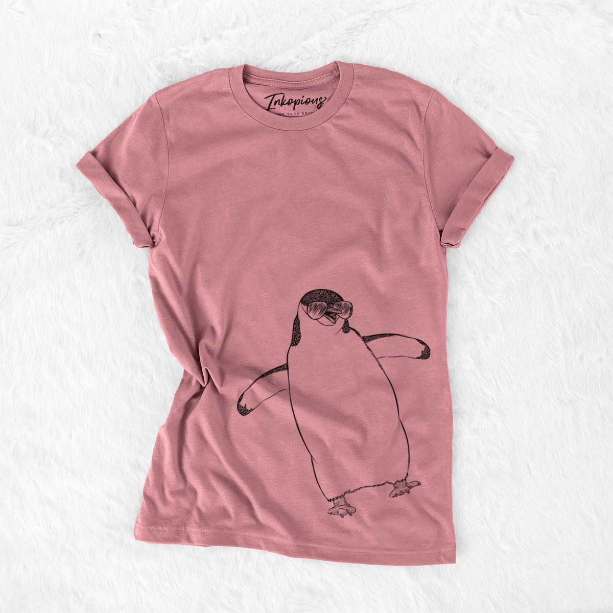 Aviator Chive the Chinstrap Penguin - Unisex Crewneck