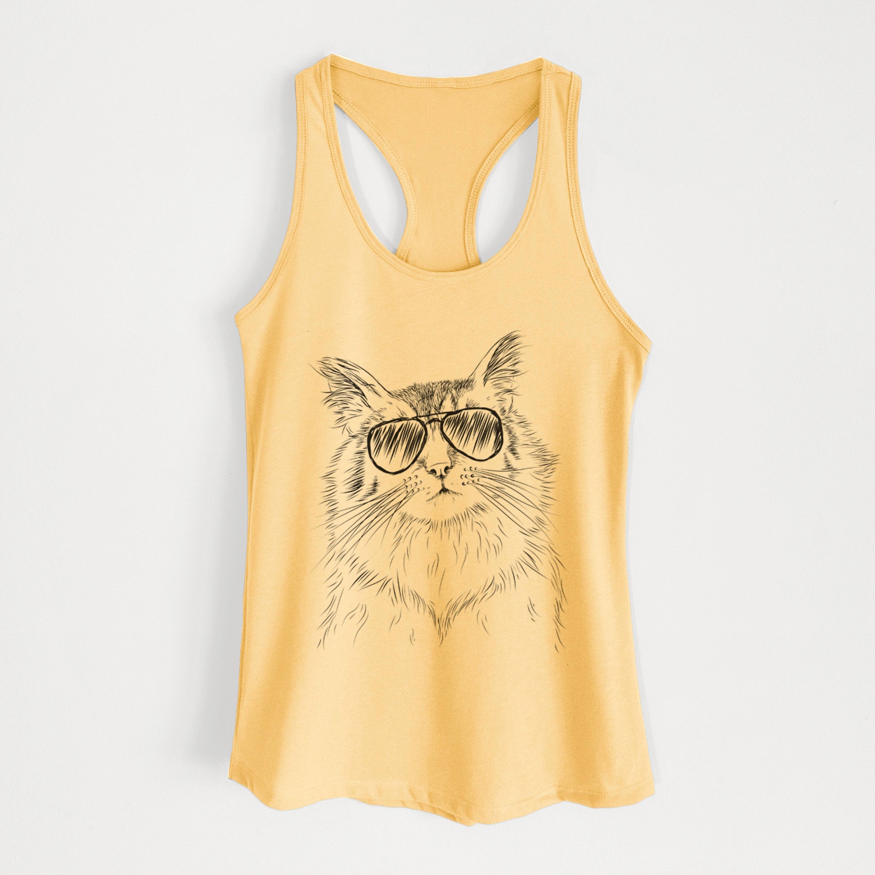 Chloe the Tabby Cat - Women's Racerback Tanktop