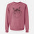 Aviator Chloe the Tabby Cat - Unisex Pigment Dyed Crew Sweatshirt