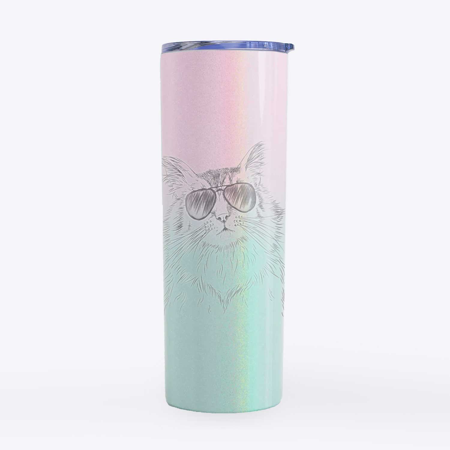 Chloe the Tabby Cat - 20oz Skinny Tumbler