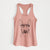 Chloe the Bull Terrier - Women's Racerback Tanktop