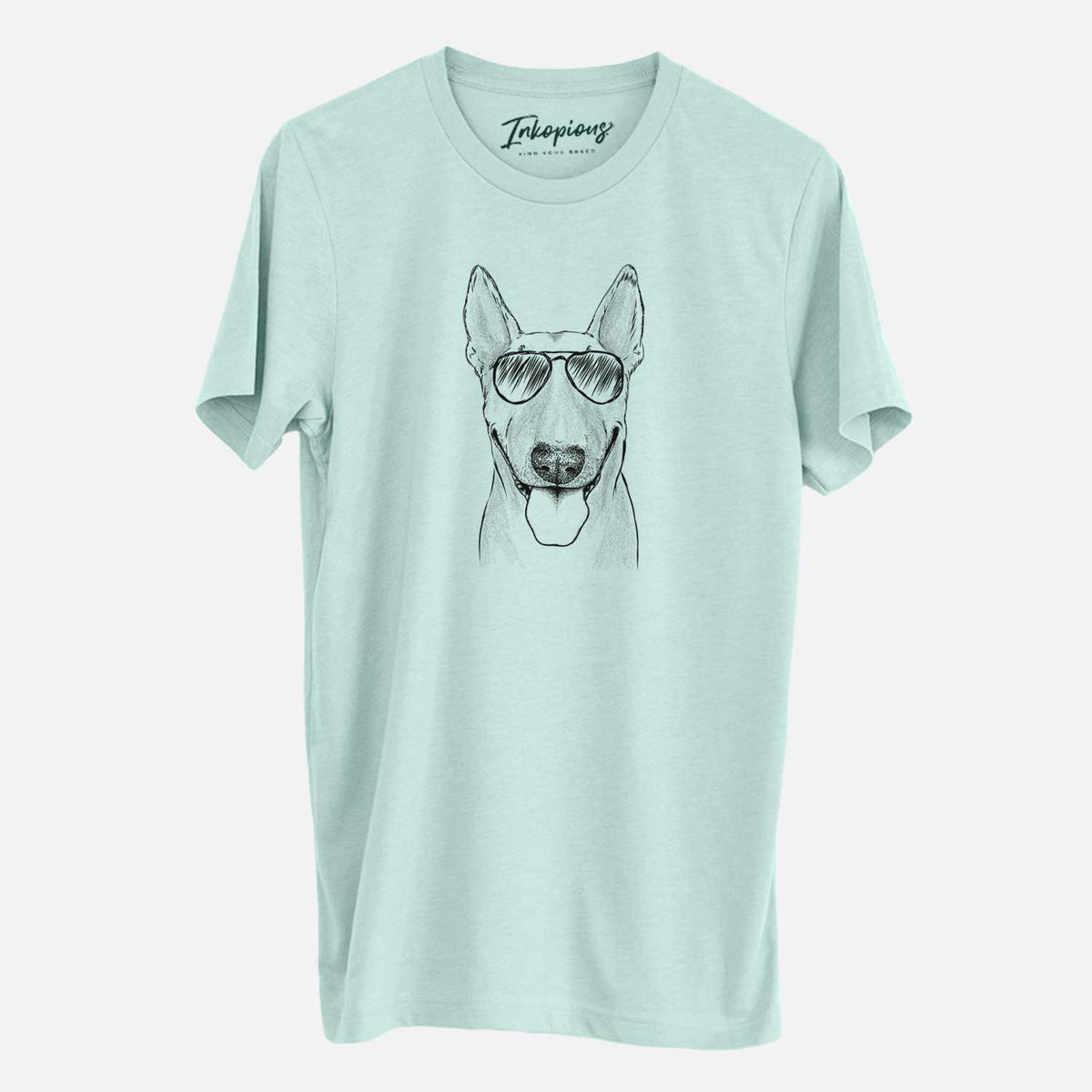 Aviator Chloe the Bull Terrier - Unisex Crewneck