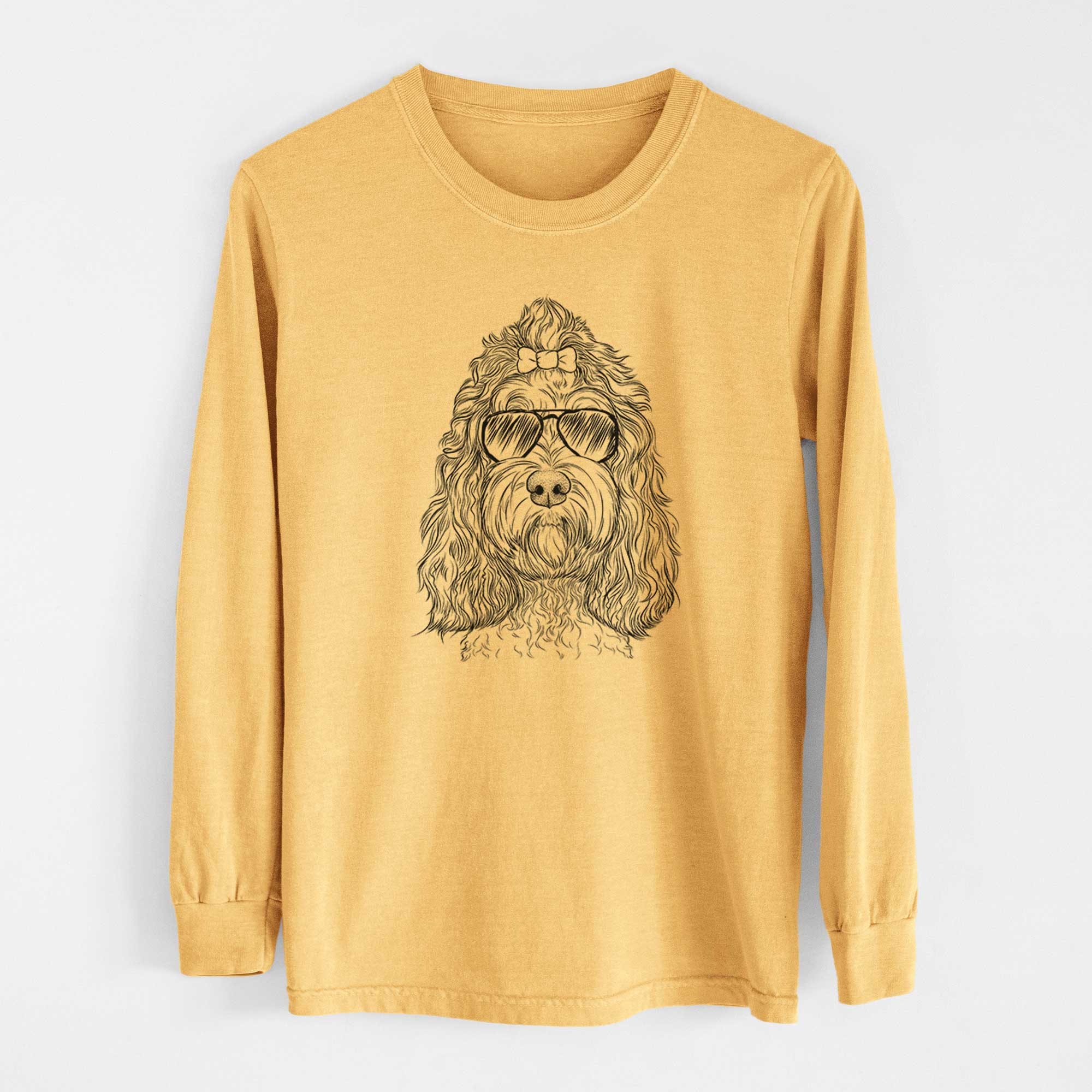 Aviators Chloe the Cockapoo - Heavyweight 100% Cotton Long Sleeve