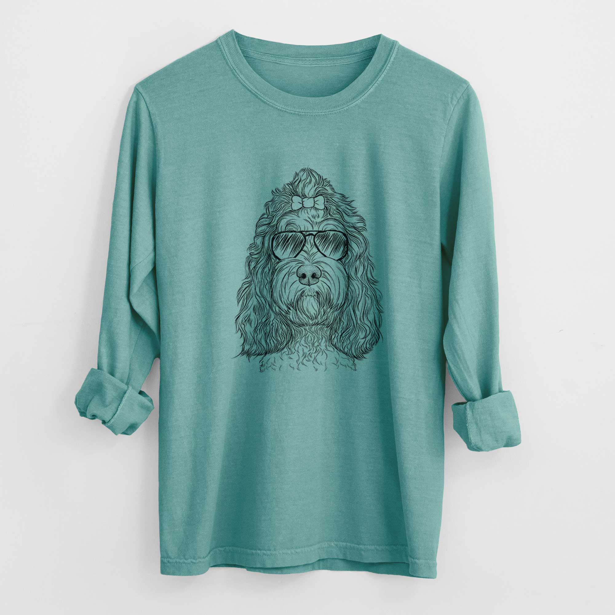 Aviators Chloe the Cockapoo - Heavyweight 100% Cotton Long Sleeve