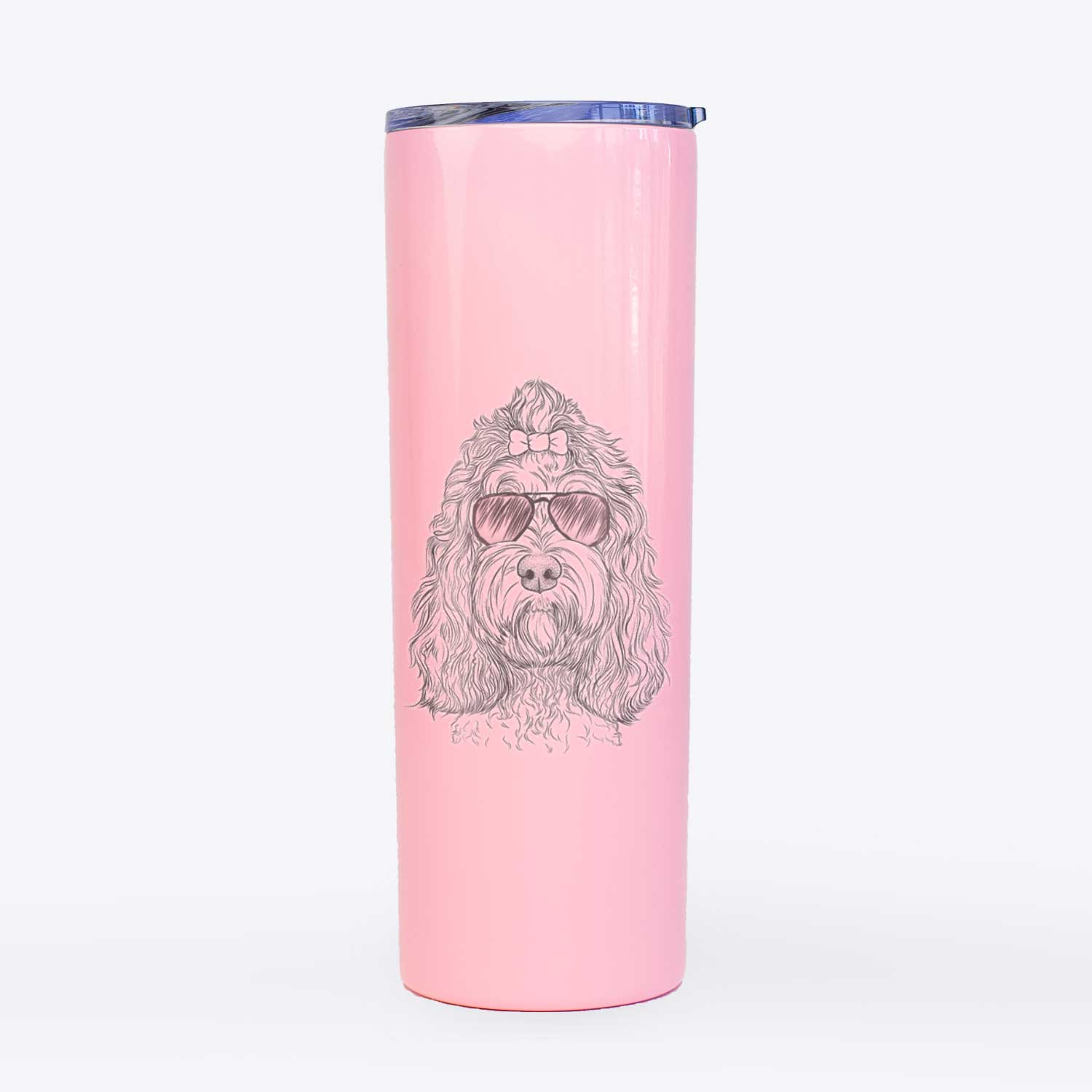 Chloe the Cockapoo - 20oz Skinny Tumbler