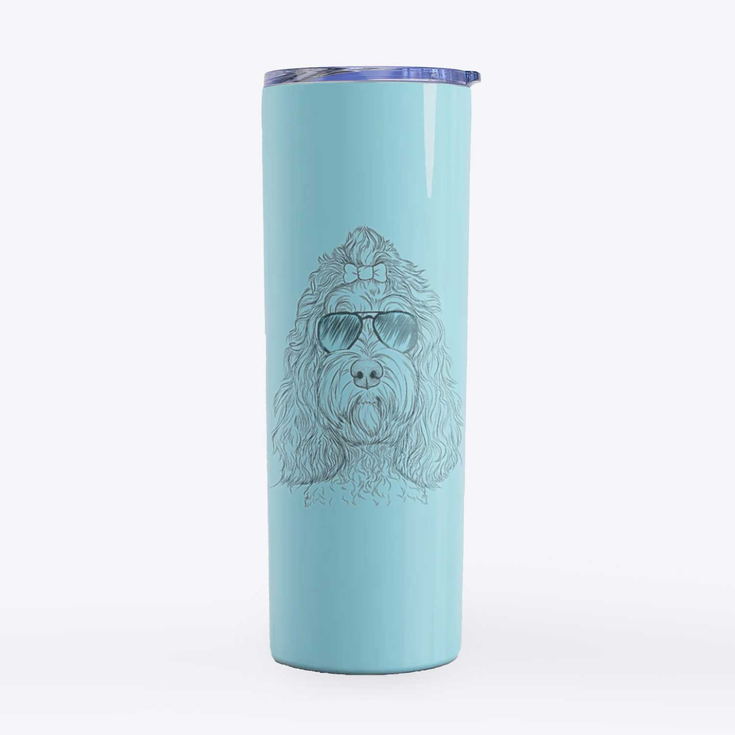 Chloe the Cockapoo - 20oz Skinny Tumbler