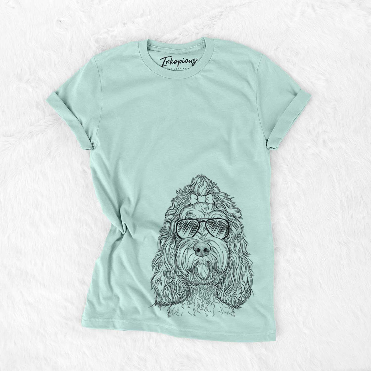 Aviator Chloe the Cockapoo - Unisex Crewneck