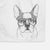 Chocolate Chip the Boston Terrier Decorative Hand Towel