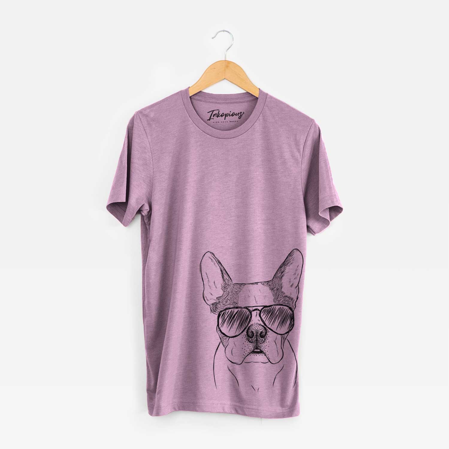 Chocolate Chip the Boston Terrier - Bella Canvas Unisex Crewneck