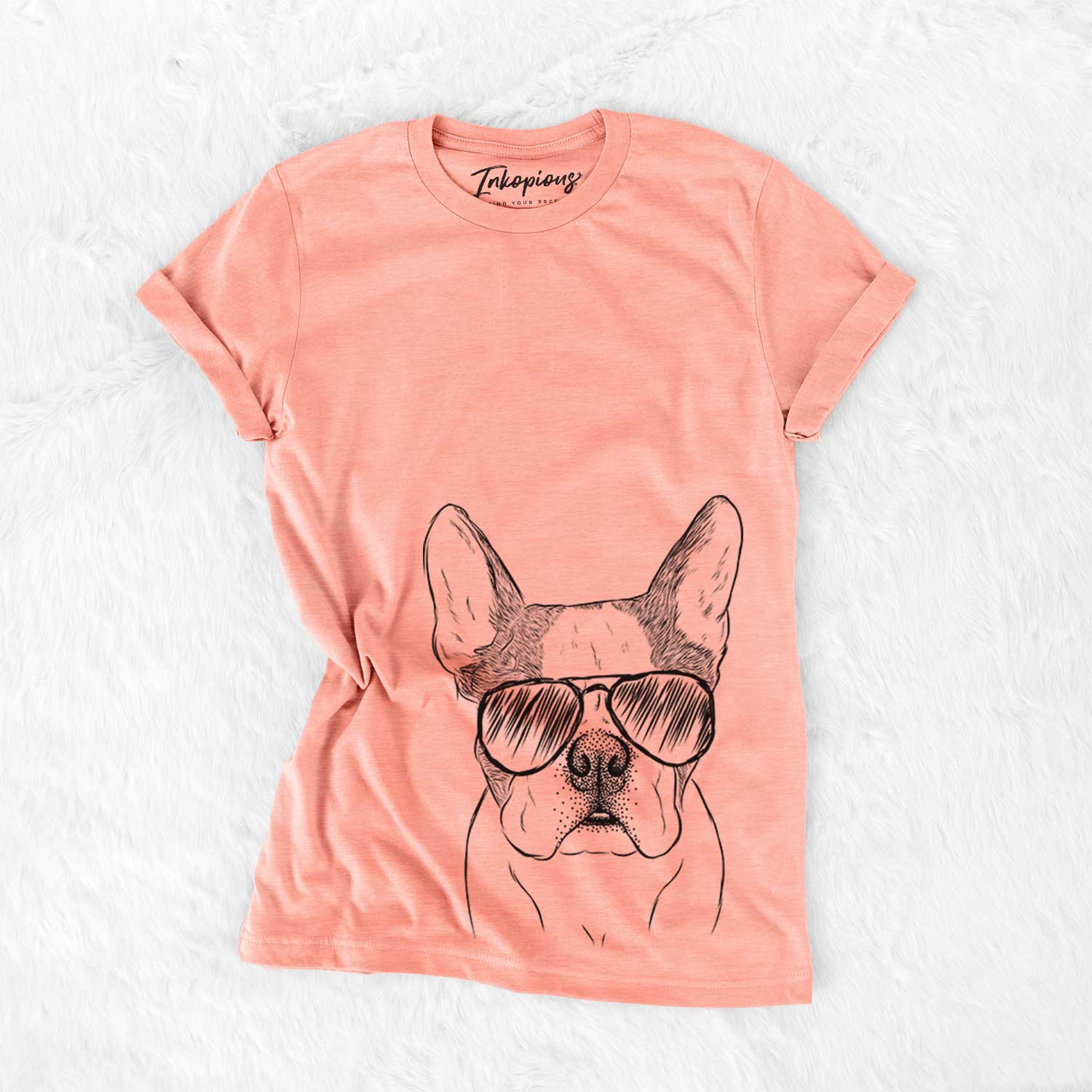 Chocolate Chip the Boston Terrier - Bella Canvas Unisex Crewneck