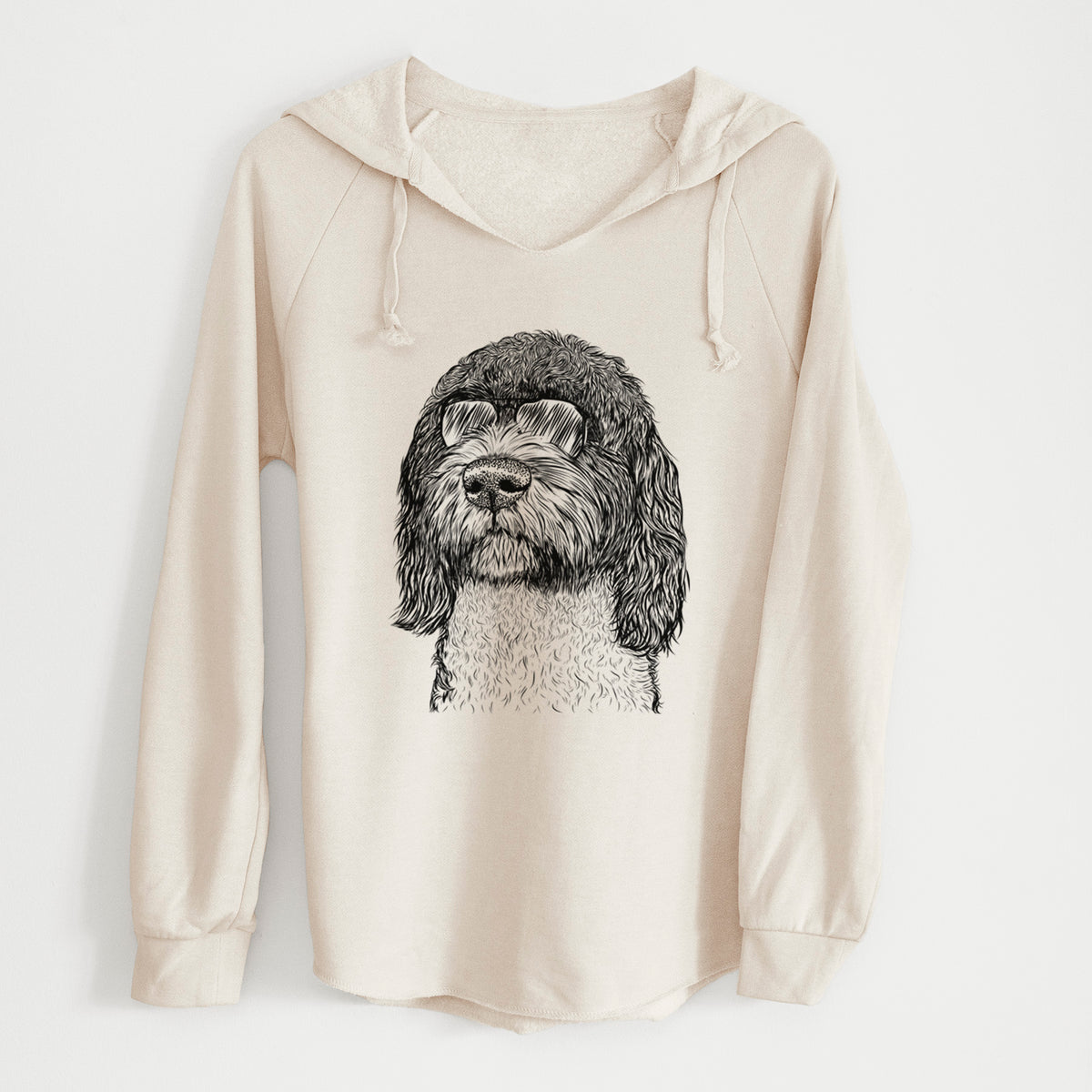 Aviator Chris the Portuguese Water Dog - Cali Wave Hooded Sweatshirt