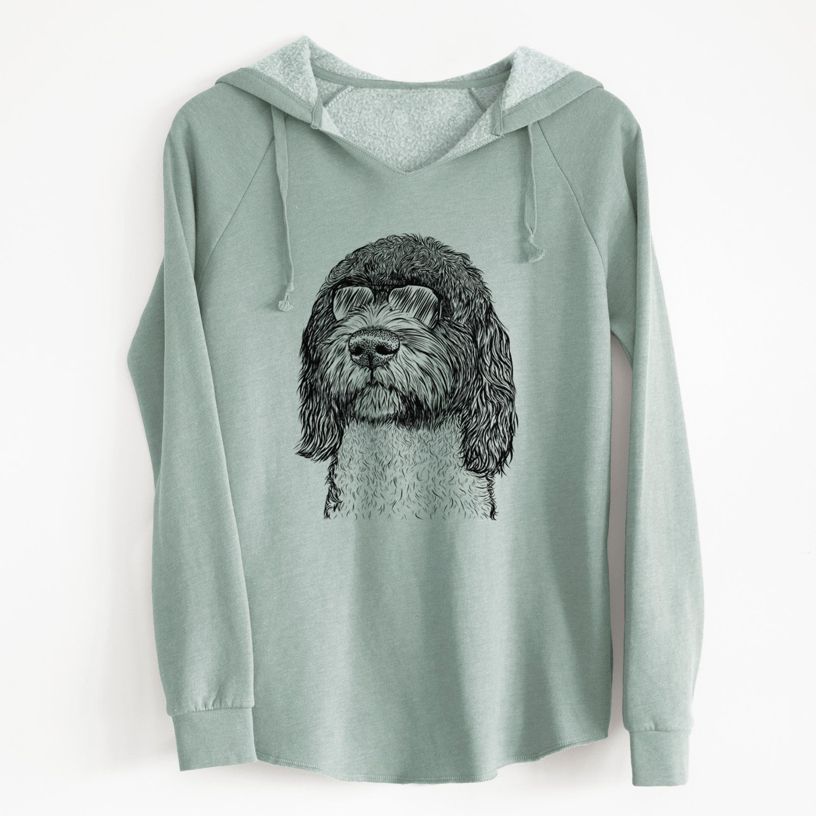 Aviator Chris the Portuguese Water Dog - Cali Wave Hooded Sweatshirt