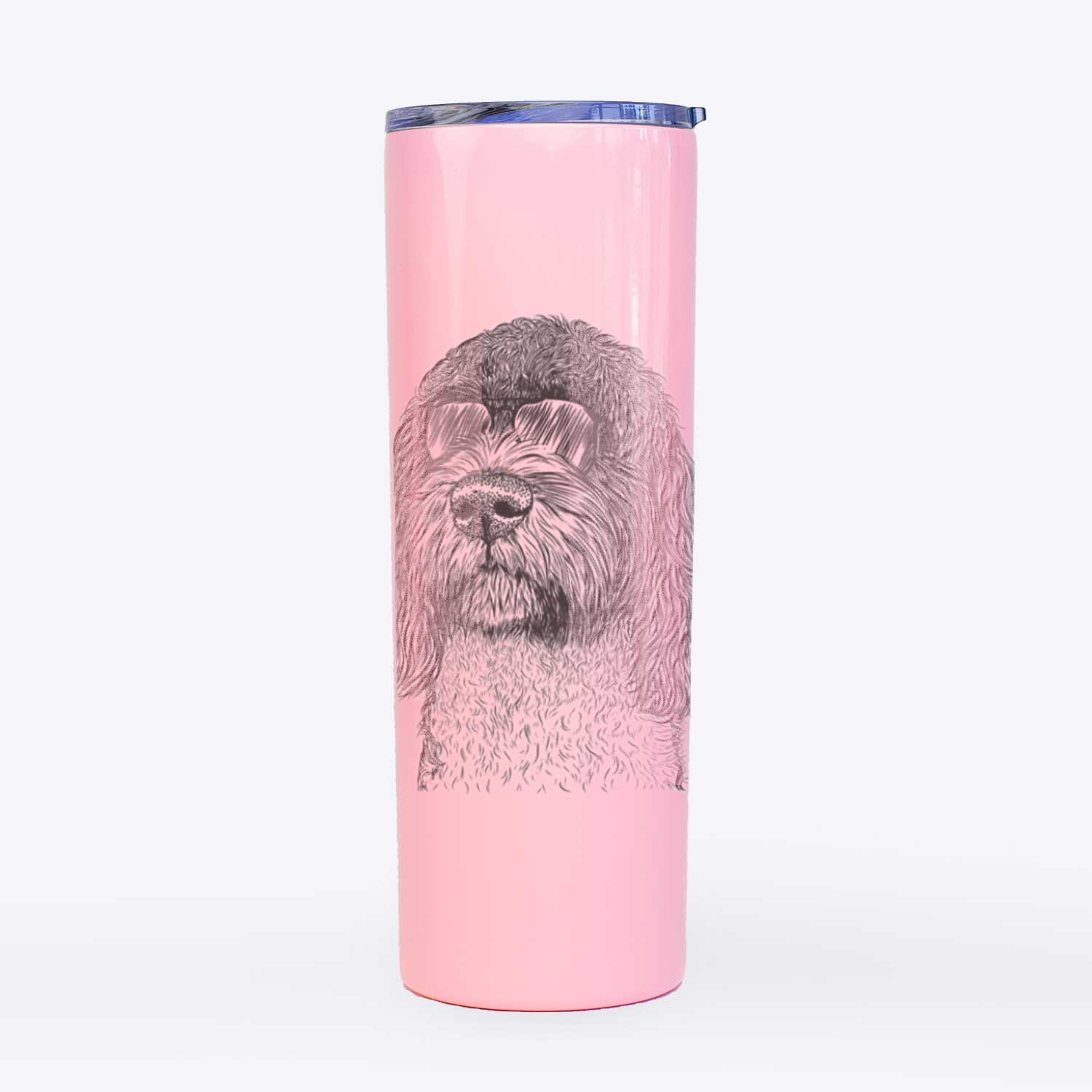 Chris the Portuguese Water Dog - 20oz Skinny Tumbler