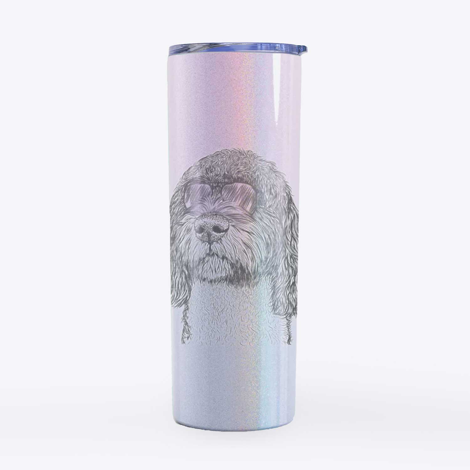 Chris the Portuguese Water Dog - 20oz Skinny Tumbler