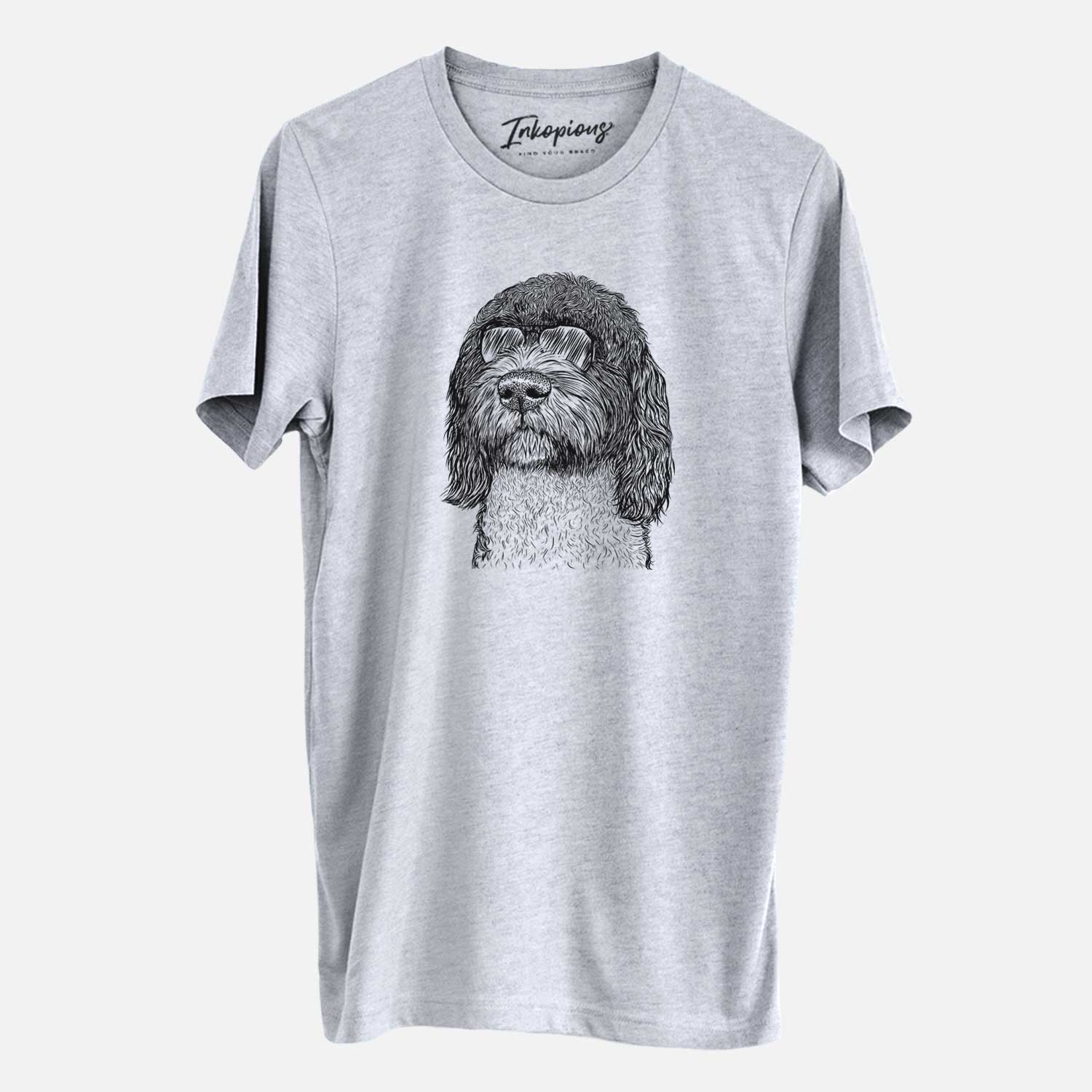 Aviator Chris the Portuguese Water Dog - Unisex Crewneck