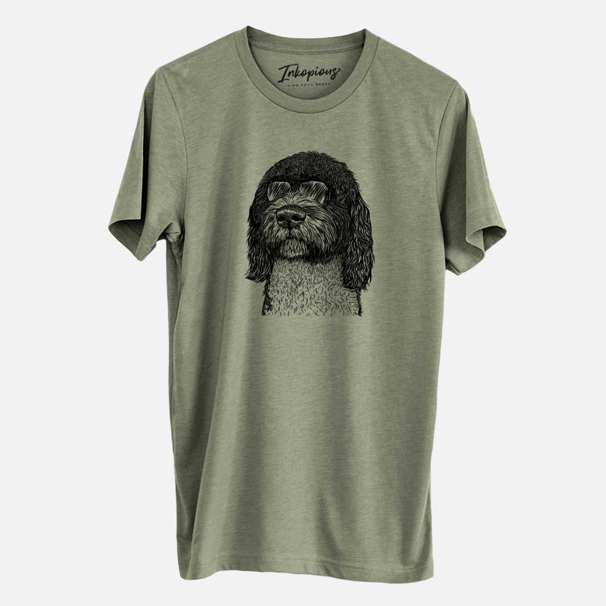 Aviator Chris the Portuguese Water Dog - Unisex Crewneck