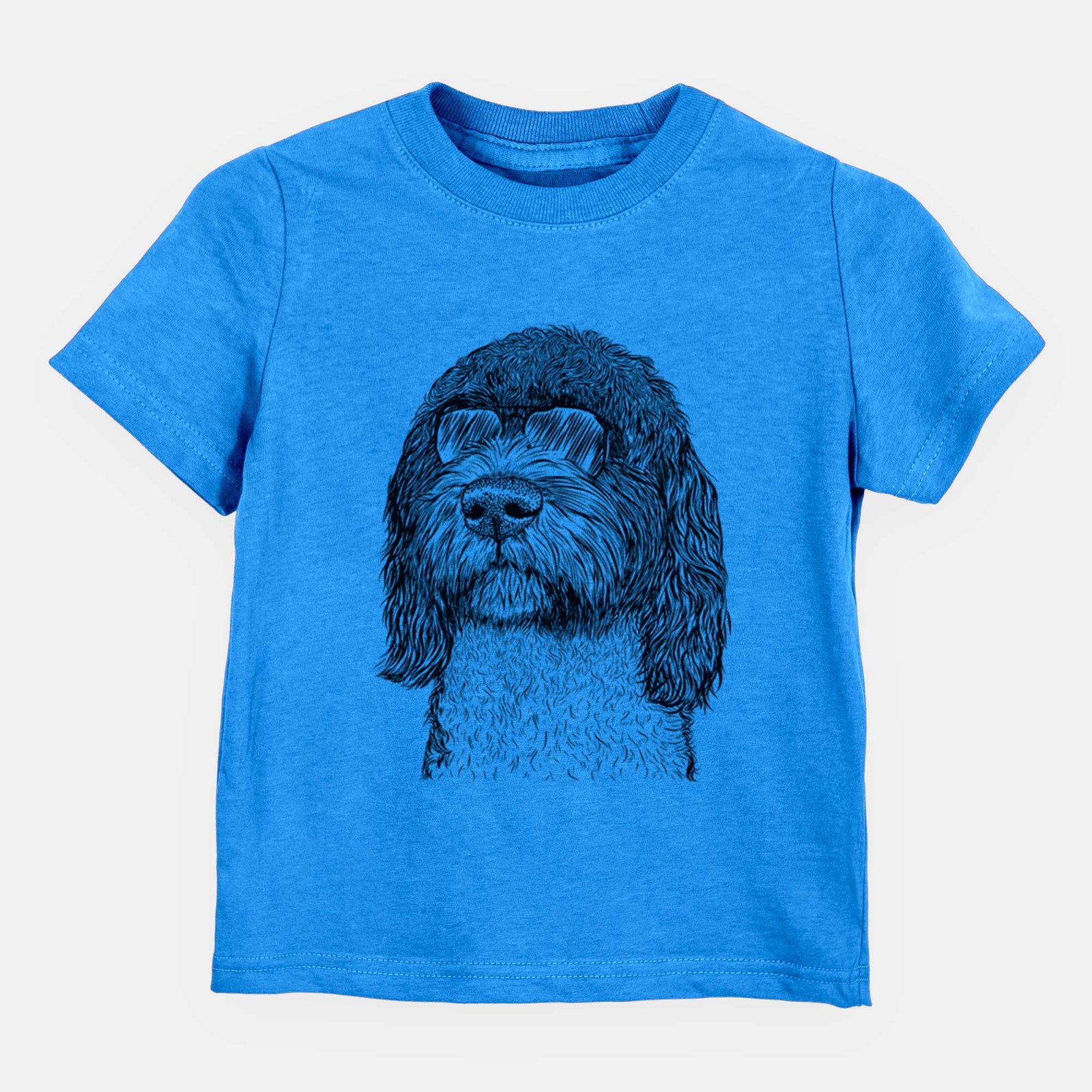 Aviator Chris the Portuguese Water Dog - Kids/Youth/Toddler Shirt