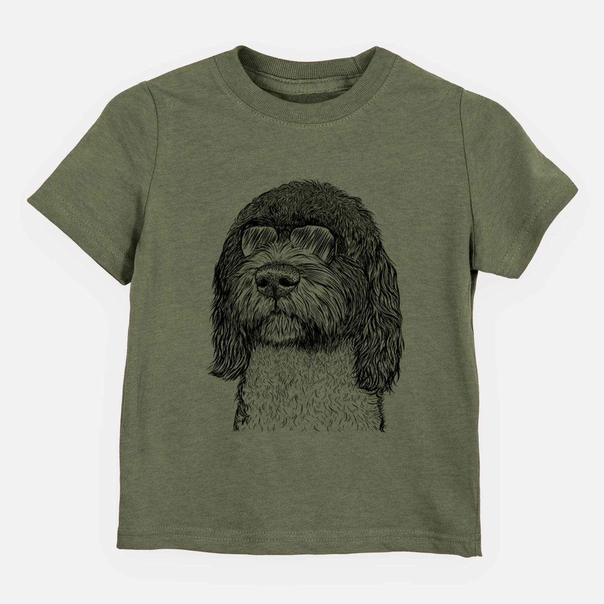 Aviator Chris the Portuguese Water Dog - Kids/Youth/Toddler Shirt