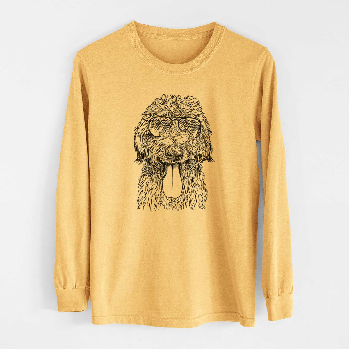 Aviators CiCi Paulk the Aussiedoodle - Heavyweight 100% Cotton Long Sleeve