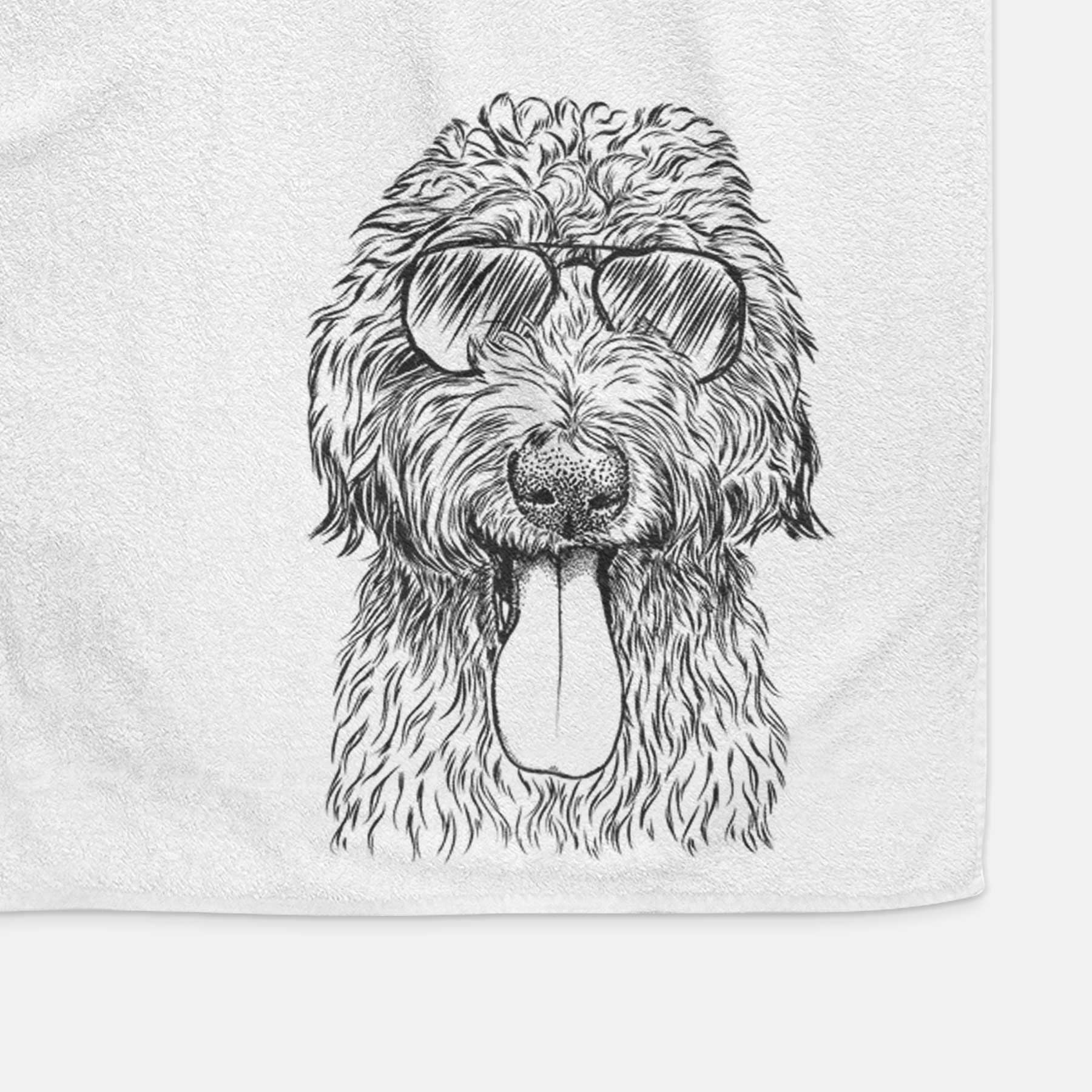 CiCi Paulk the Aussiedoodle Decorative Hand Towel