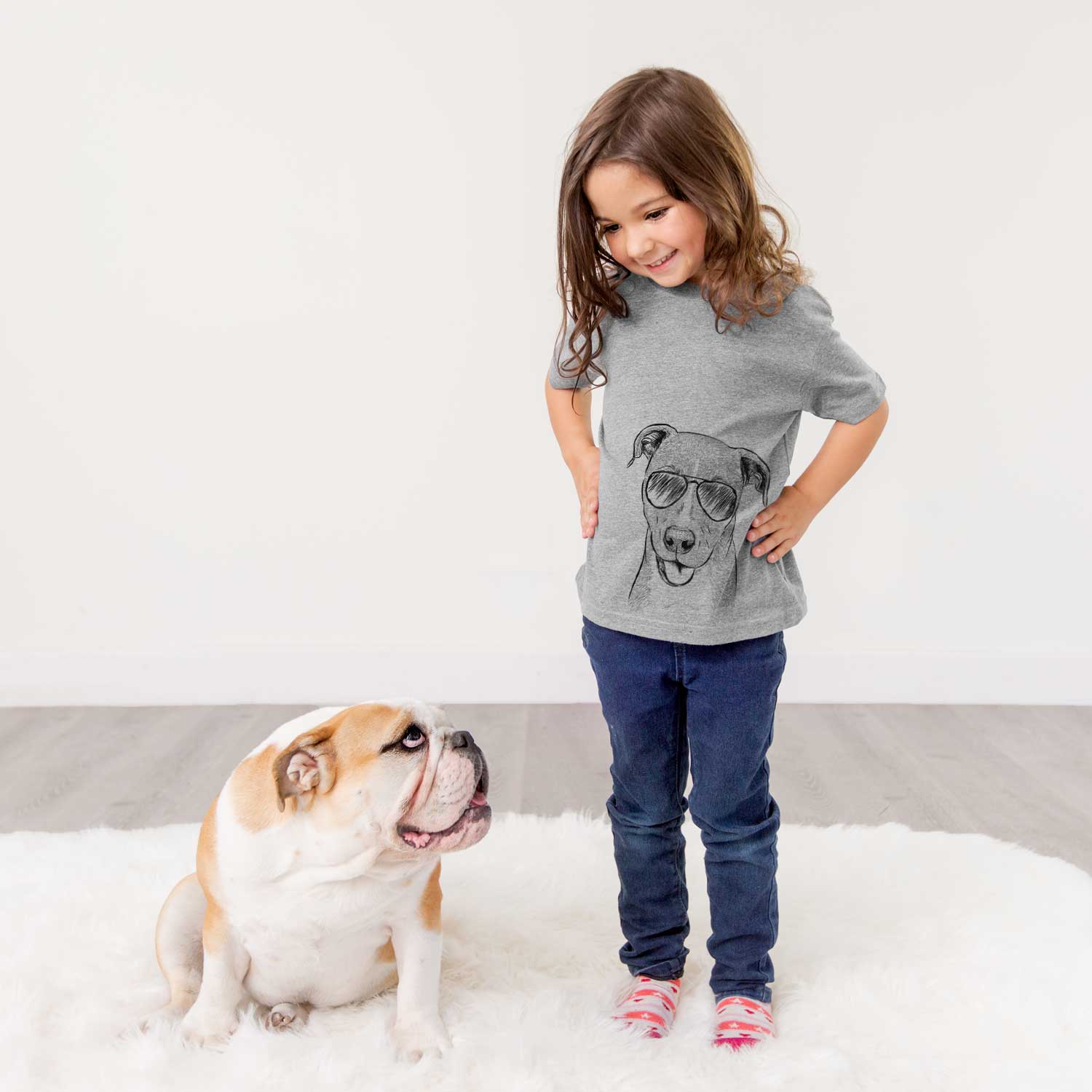 Claiborne the American Staffordshire Terrier - Kids/Youth/Toddler Shirt