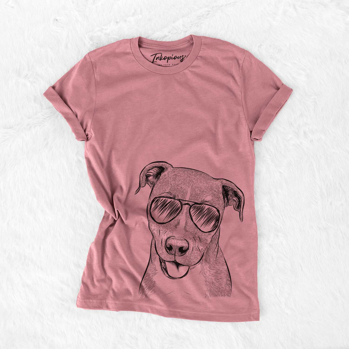 Aviator Claiborne the American Staffordshire Terrier - Unisex Crewneck