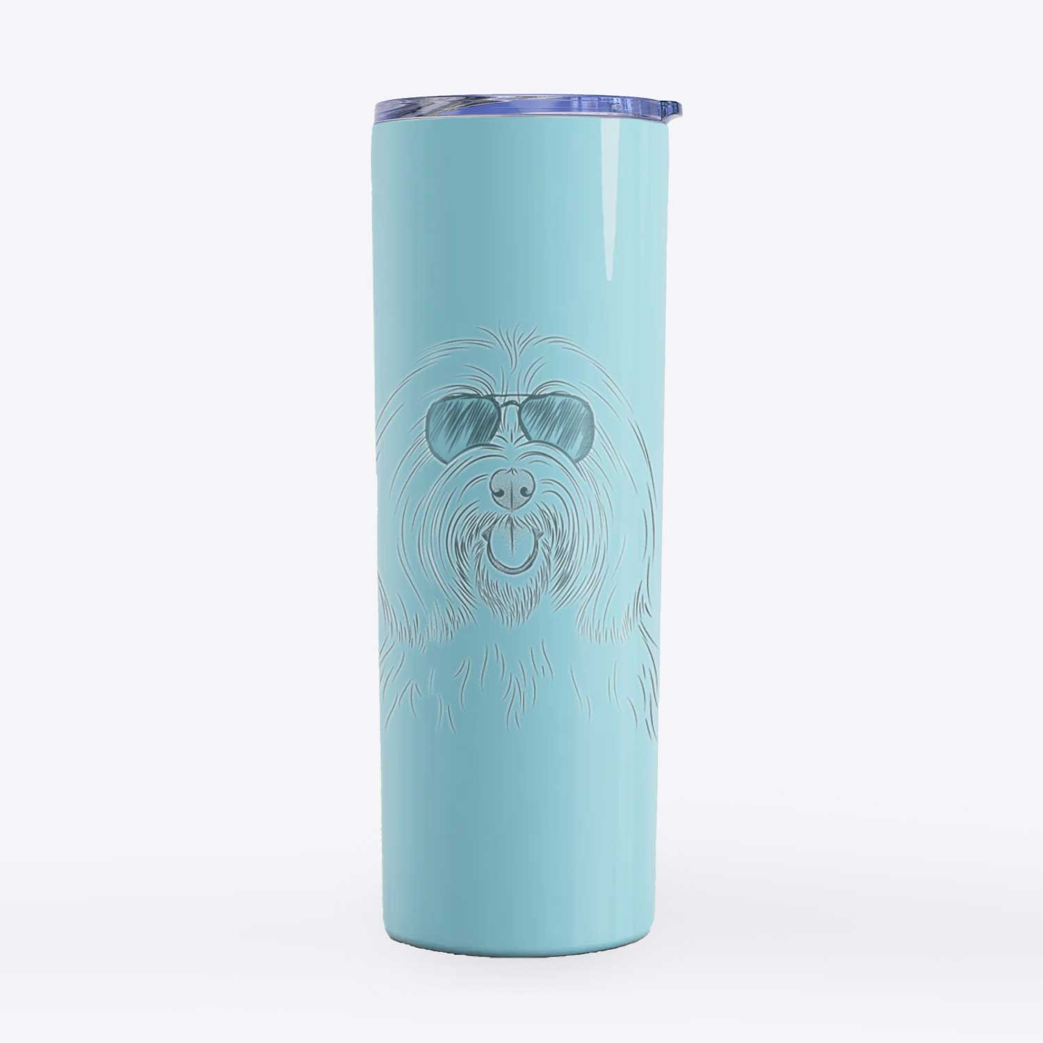 Claude the Coton de Tulear - 20oz Skinny Tumbler