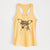 Cleo the Terrier Mix - Women's Racerback Tanktop