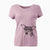 Aviator Cleo the Terrier Mix - Women's V-neck Shirt