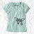 Aviator Cleo the Terrier Mix - Women's V-neck Shirt