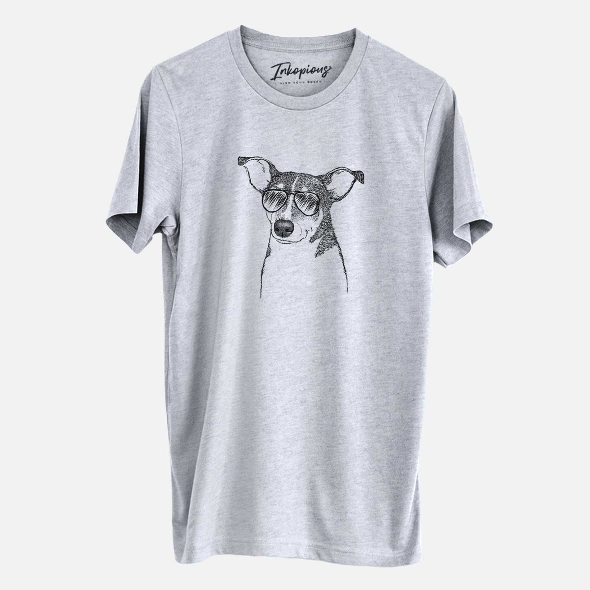 Aviator Cleo the Terrier Mix - Unisex Crewneck