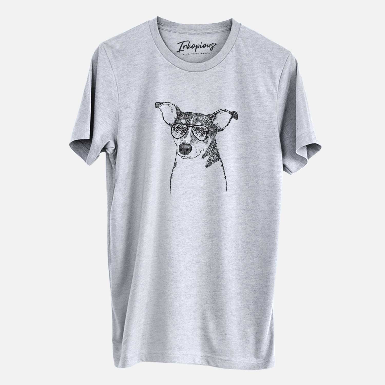 Aviator Cleo the Terrier Mix - Unisex Crewneck