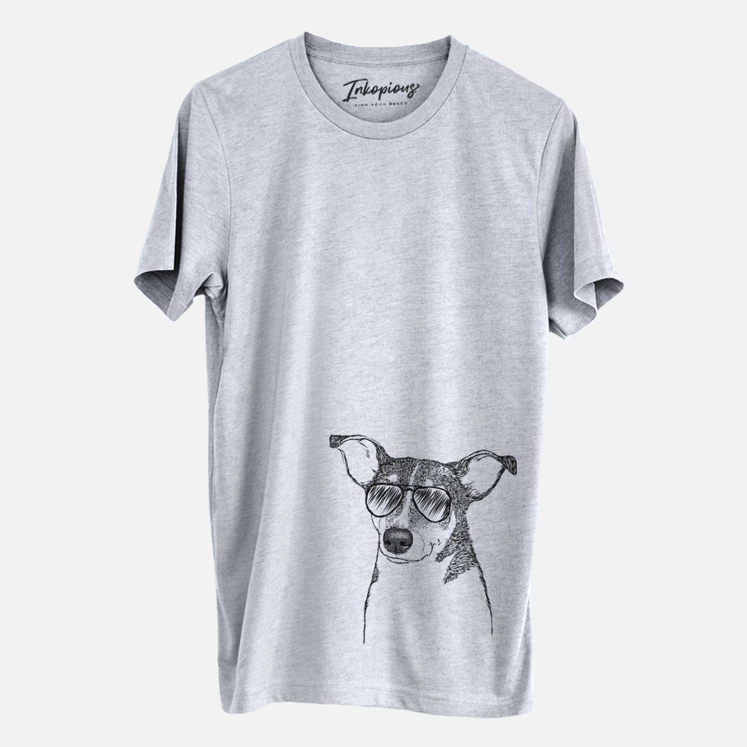 Aviator Cleo the Terrier Mix - Unisex Crewneck