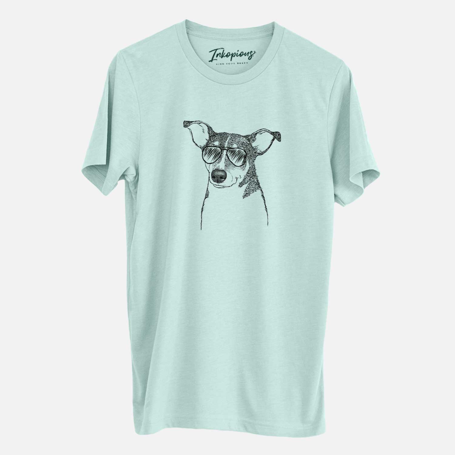 Aviator Cleo the Terrier Mix - Unisex Crewneck