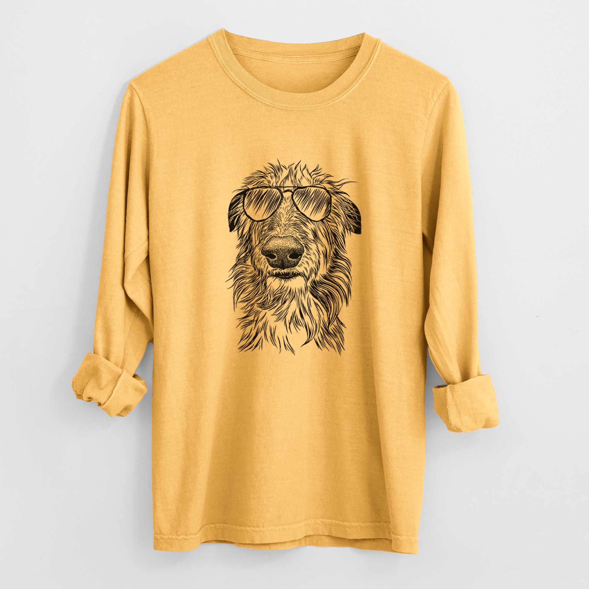 Aviators Cleod the Scottish Deerhound - Heavyweight 100% Cotton Long Sleeve