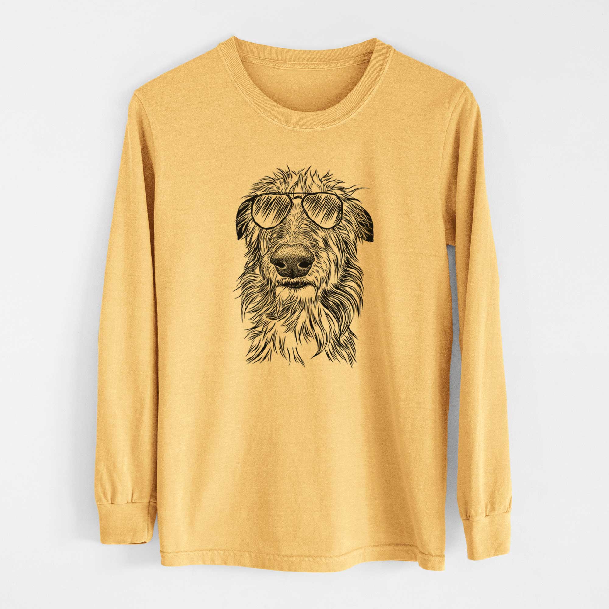 Aviators Cleod the Scottish Deerhound - Heavyweight 100% Cotton Long Sleeve