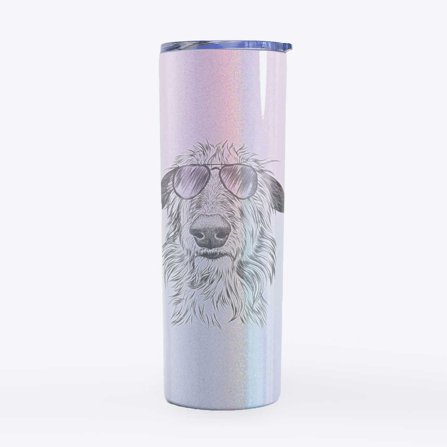 Cleod the Scottish Deerhound - 20oz Skinny Tumbler